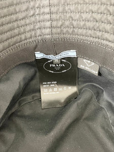 PRADA Re-Nylon Bucket Hat in Black