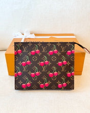 Load image into Gallery viewer, 🍒 LOUIS VUITTON LV x TM Takashi Murakami Monogram Cherry Toiletry Pouch
