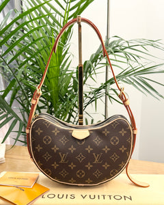 LOUIS VUITTON 2024 Monogram Croissant MM Shoulder Bag
