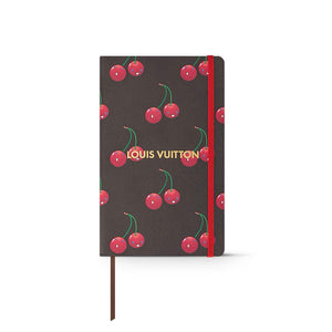 🍒 LOUIS VUITTON 2025 LV x TM Takashi Murakami Cherry  Jane Notebook MM