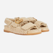 Load image into Gallery viewer, GUCCI 2024 Women’s Double G Sandals in Beige - EU37.5
