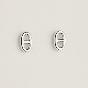 NEW! 2025 Hermes Farandole Very Small Model Earrings in Sterling Silver