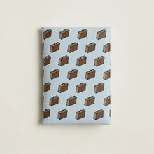 Load image into Gallery viewer, HERMES 2025 Calvi Duo Suitcase &quot;Valises&quot; Printed Swift Leather / Bleu Brume
