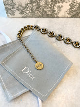 Load image into Gallery viewer, DIOR J&#39;ADIOR Antique Gold-Finish Metal White Crystals Bracelet
