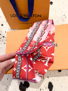 Louis Vuitton Silk Monogram Confidential Bandeau with Box
