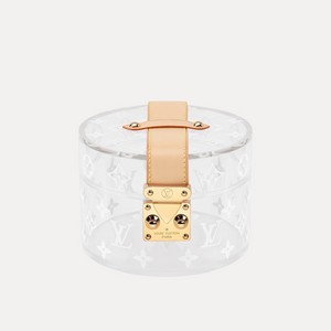 LOUIS VUITTON Transparent Plexiglass Box Scott