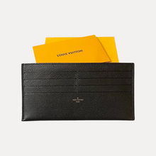 Load image into Gallery viewer, LOUIS VUITTON 2022 Empreinte Leather Credit Card Insert In Black
