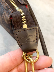 LOUIS VUITTON Damier Ebene Eva Crossbody Bag