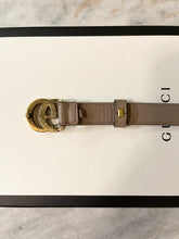 Load image into Gallery viewer, [SOLD] GUCCI GG Leather Belt in Dusty Pink 85-34
