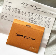 Load image into Gallery viewer, LOUIS VUITTON Calfskin Jeanne Wallet Credit Card Insert In Fuchsia
