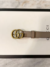 Load image into Gallery viewer, [SOLD] GUCCI GG Leather Belt in Dusty Pink 85-34
