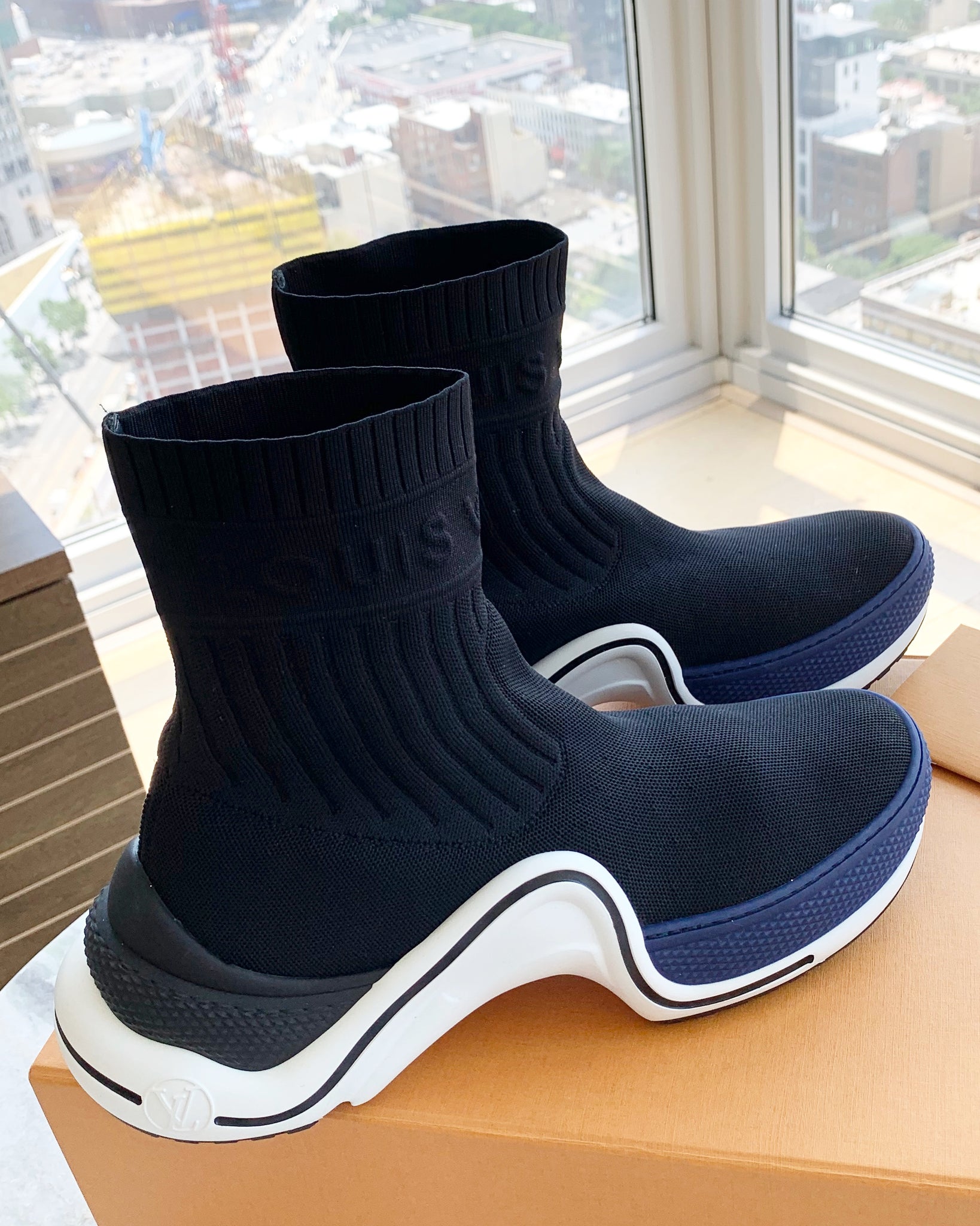 Louis Vuitton Archlight Sneakers Get Made Into Thigh-High Boots
