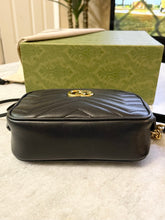 Load image into Gallery viewer, GUCCI GG Marmont Mini Crossbody Bag in Black
