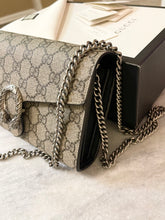 Load image into Gallery viewer, [SOLD] GUCCI Dionysus GG Supreme Wallet-on-a-Chain in Beige/Black
