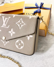 Load image into Gallery viewer, LOUIS VUITTON Felicie Pochette Monogram Empriente Leather Crossbody Bag
