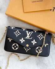 Load image into Gallery viewer, [SOLD]Louis Vuitton 2022 Pochette Felicie GM Bicolor Monogram Crossbody Bag
