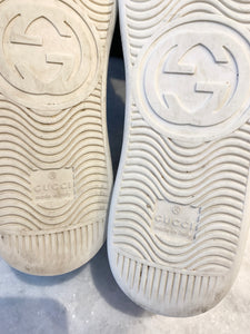 GUCCI New Ace Logo Sneakers In White EU37