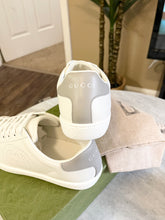 Load image into Gallery viewer, GUCCI Women’s Ace Low Top Leather Sneakers in White (EU) 36.5 (US) 7.5
