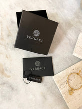 Load image into Gallery viewer, VERSACE Medusa Hoop Earrings In Gold
