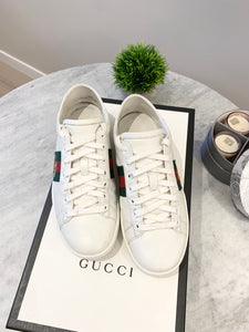 GUCCI Women’s White Ace Leather Sneakers EU36/US6.5