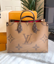 Load image into Gallery viewer, LOUIS VUITTON OnTheGo MM Monogram Reserve Canvas Tote Bag
